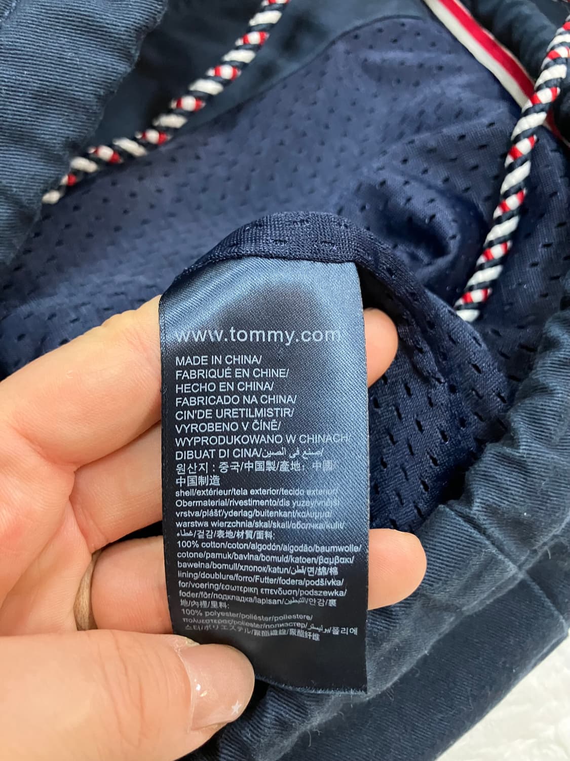 타미진스 NYC 네이비 코치 자켓 S 상품이미지5