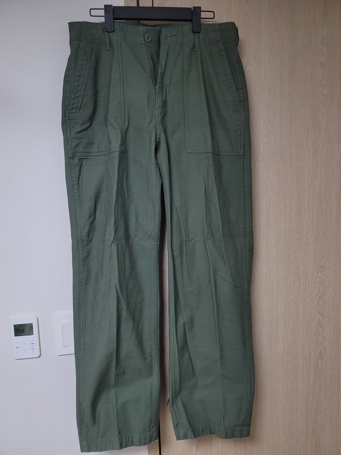 [31] 일괄3장 무신사스탠다드 퍼티그 팬츠 검정,카키,베이지 무탠다드 상품이미지2