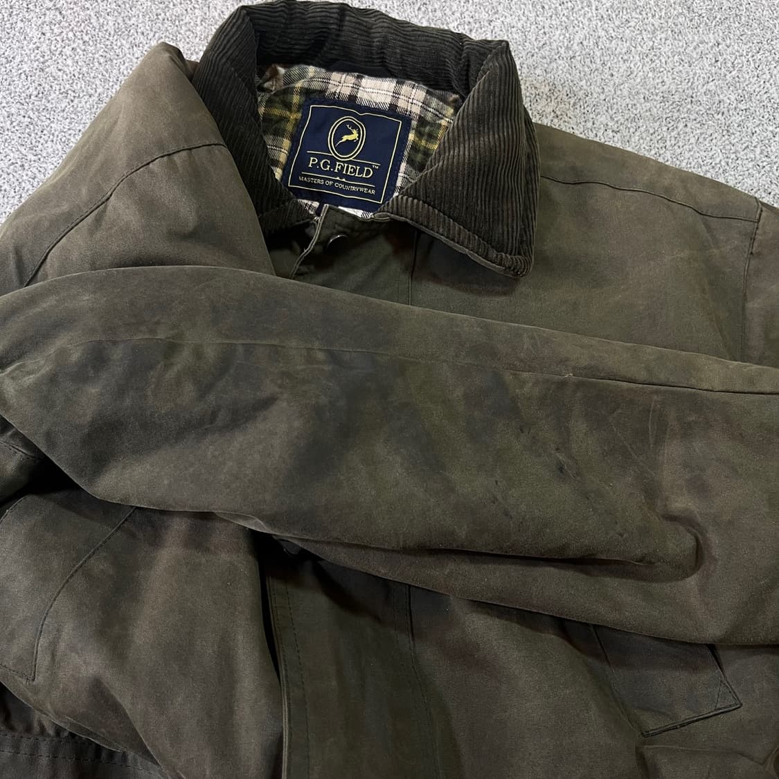 P.G.FIELD  빈티지 왁싱 자켓 상품이미지7