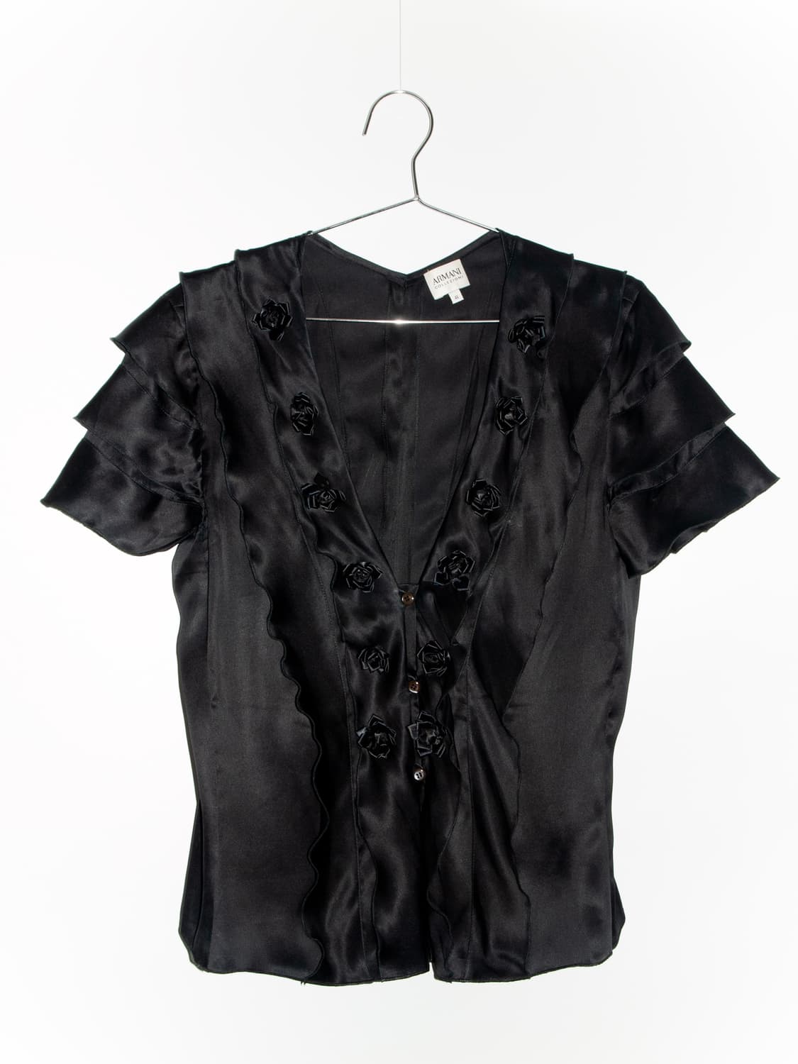 Silk Shortsleeve Cardigan 상품이미지1