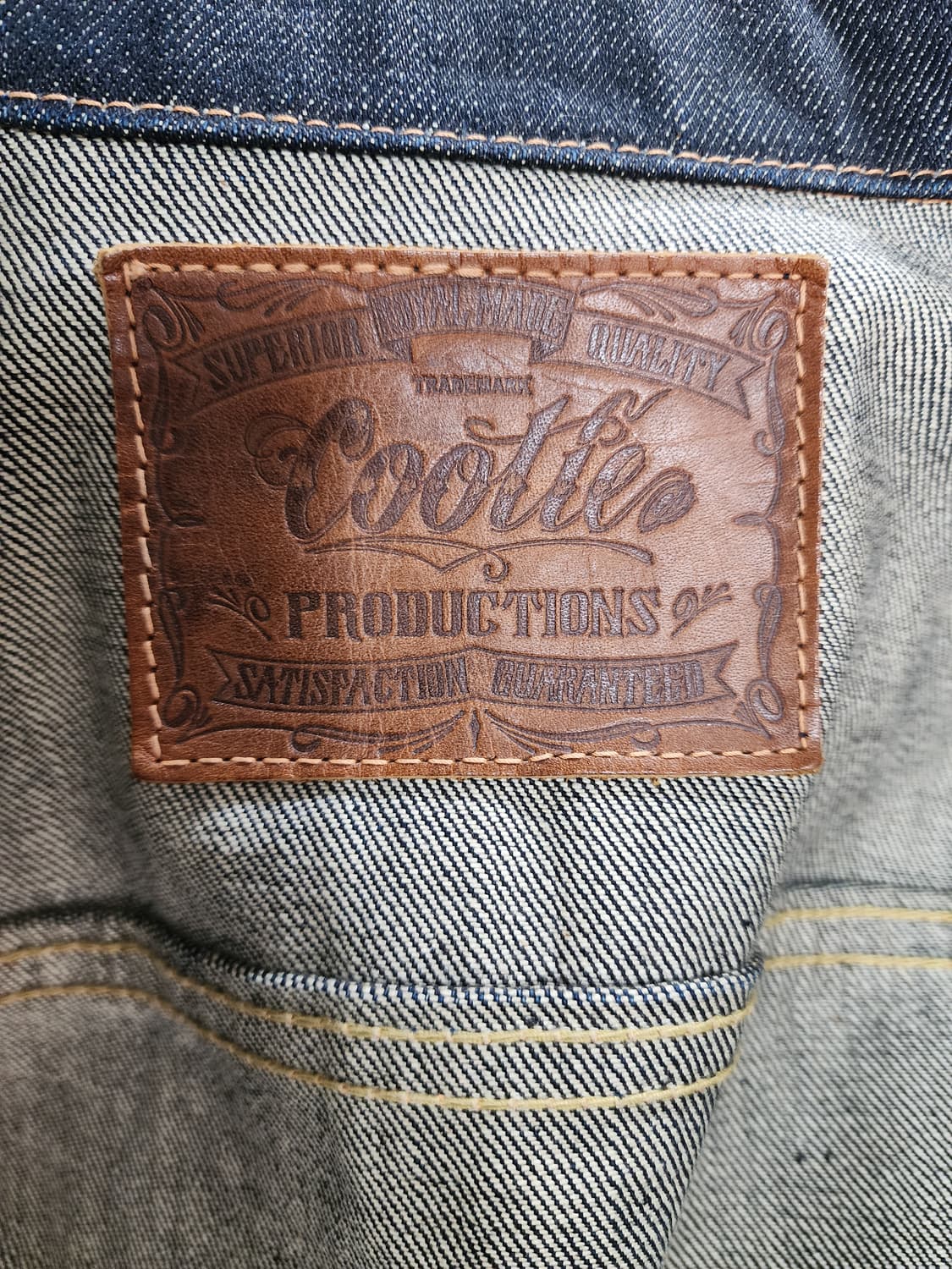 일본 브랜드 COOTIE PRODUCTIONS의 생쥐 데님 자켓 상품이미지3