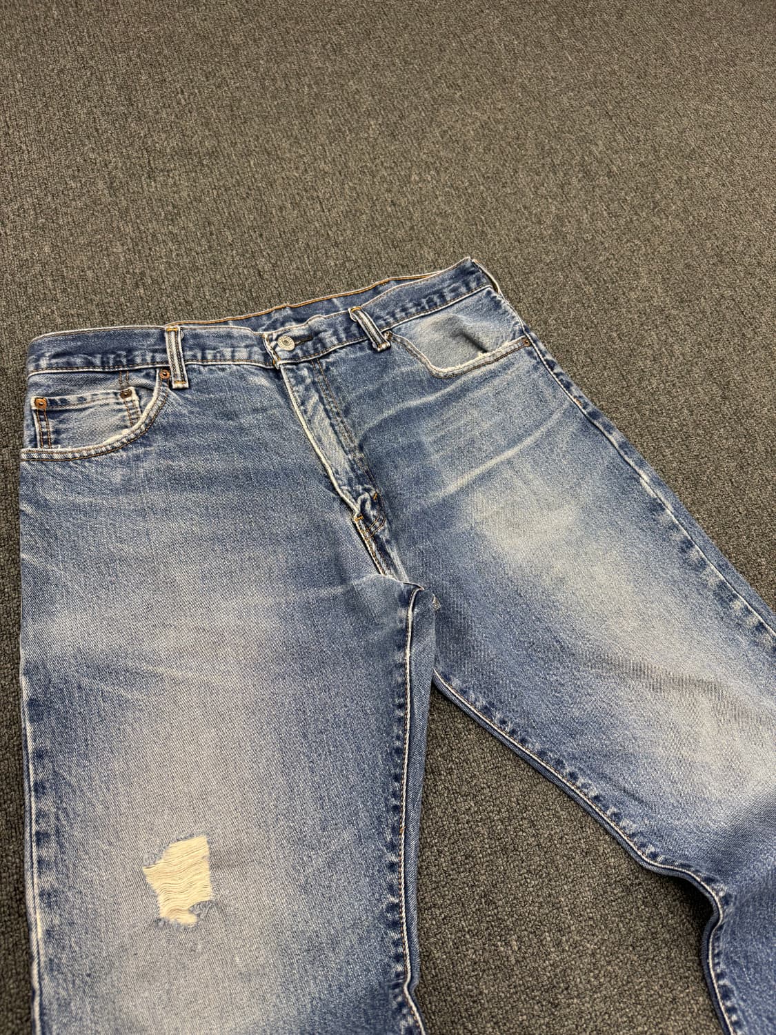 38)리바이스 517 빈티지 중청 부츠컷 데님팬츠 상품이미지4