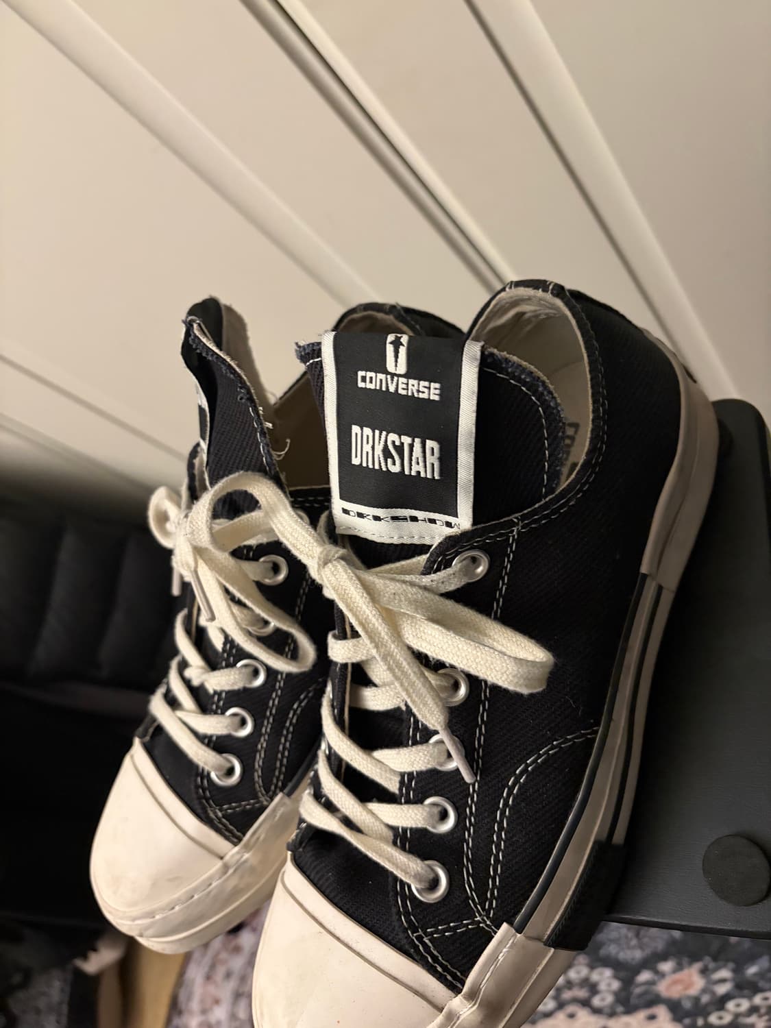 컨버스 x 다크쉐도우 다크스타 척 70 로우 블랙 상품이미지2