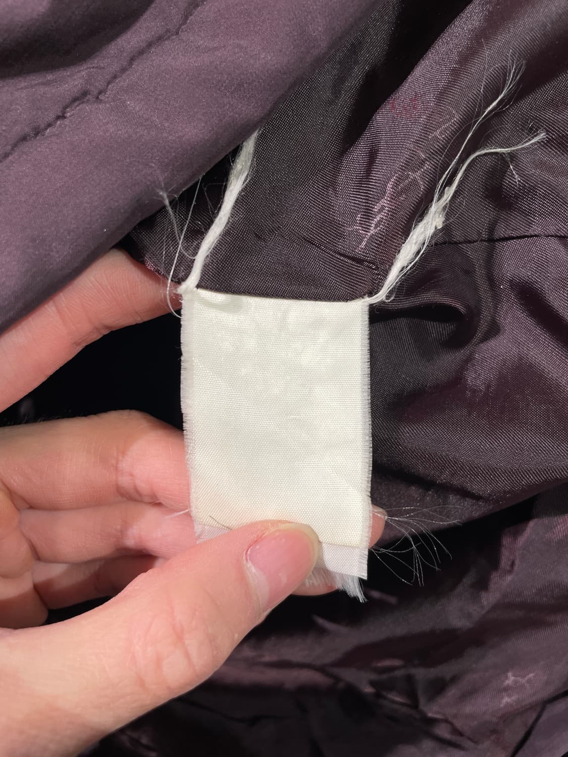 이브 생로랑 뿌르 옴므 버건디 로고 폴리에스텔 푸퍼 자켓 상품이미지8