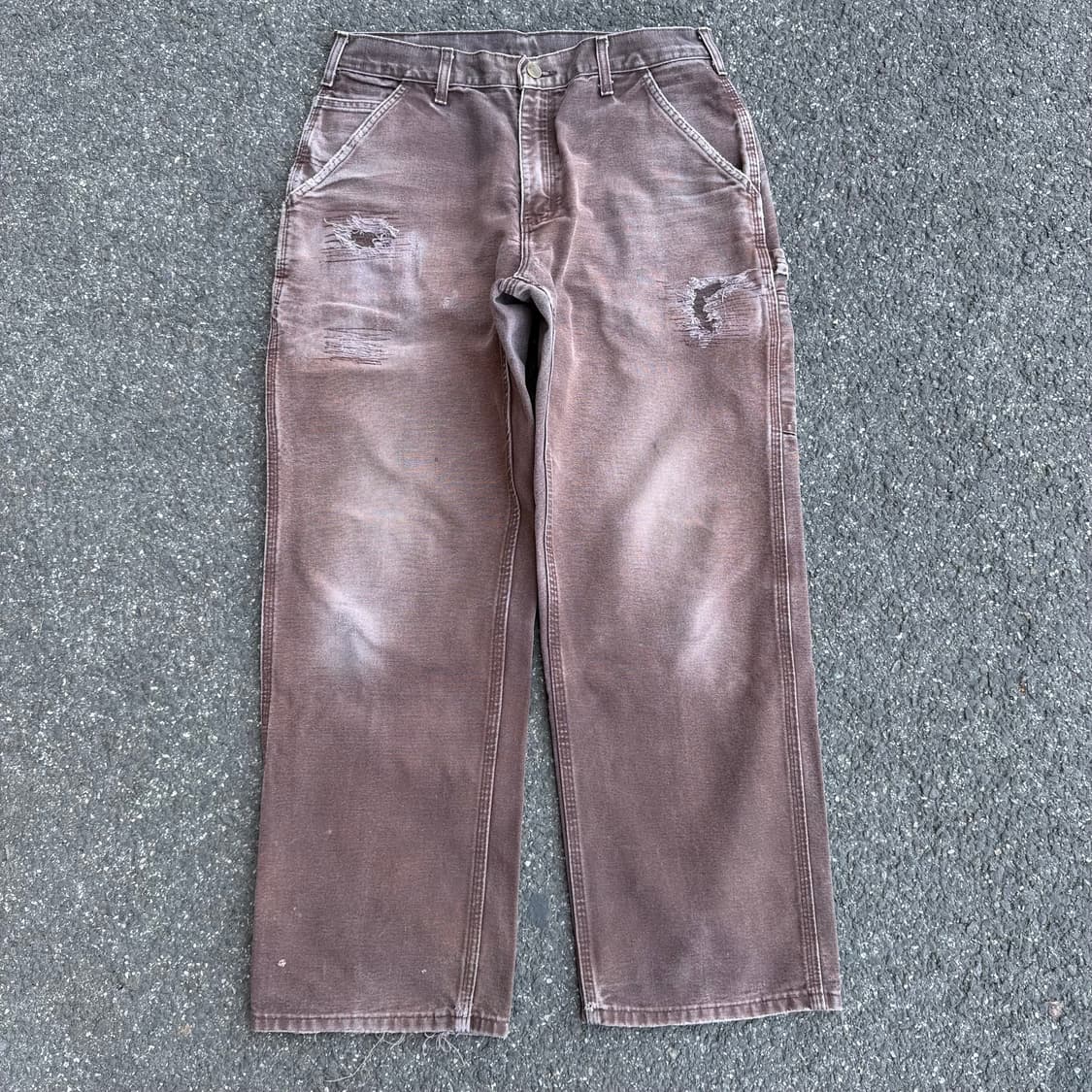 OG 칼하트 B11 DKB 싱글니 카펜터팬츠 상품이미지1