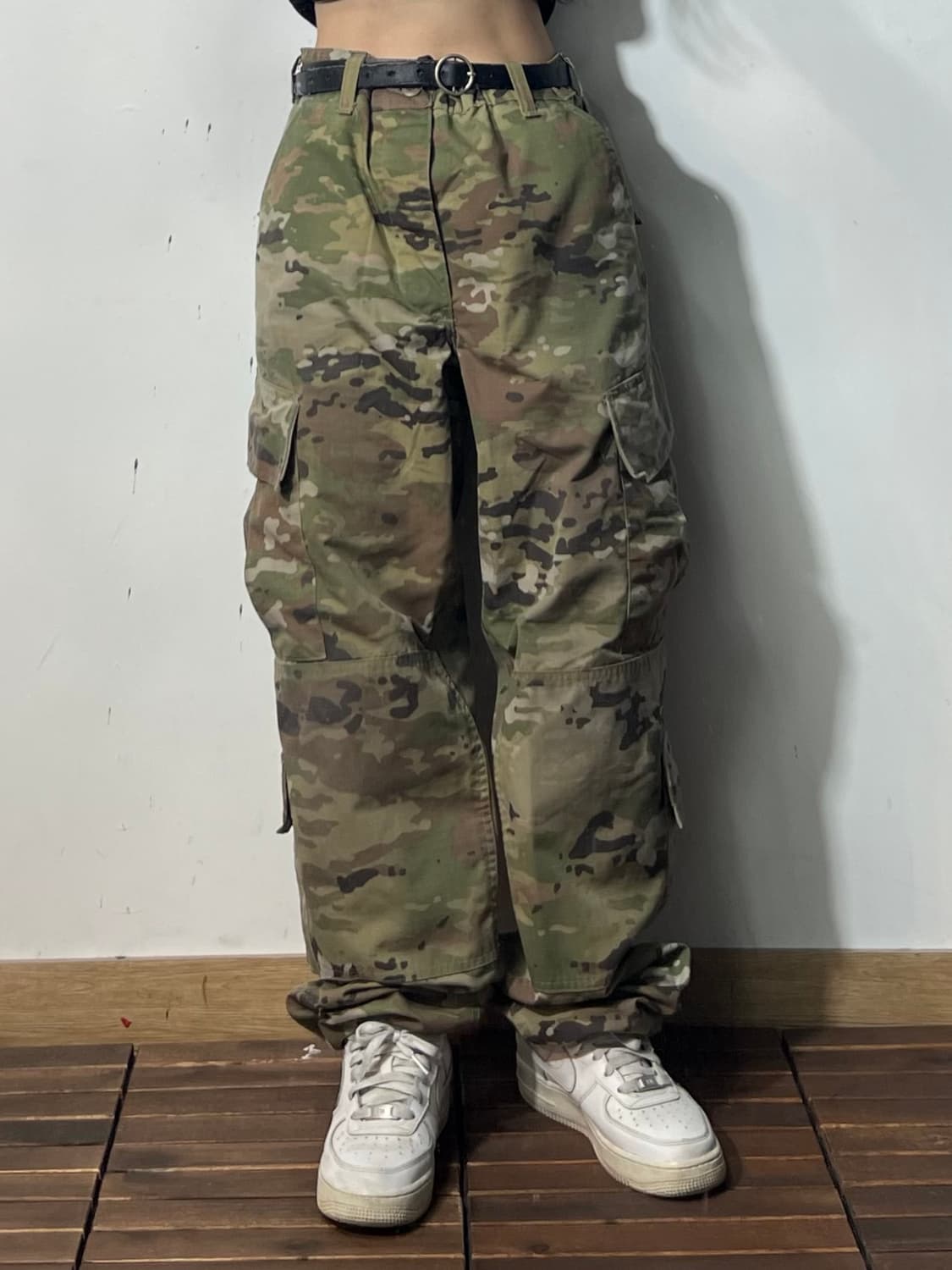 빈티지 미군 카모 카고 바지 34 상품이미지2