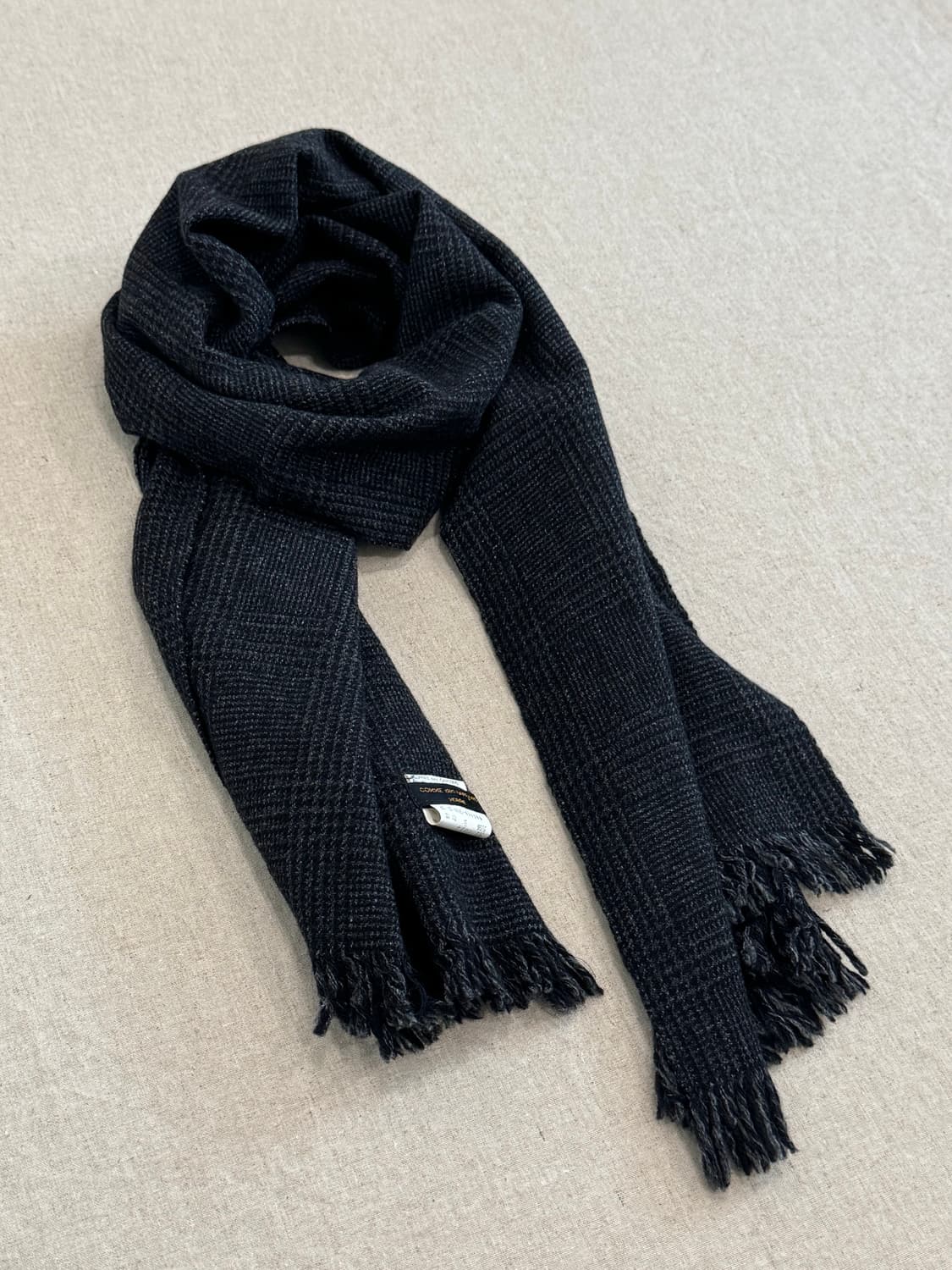 꼼데가르송 옴므 91aw 울 머플러 상품이미지2