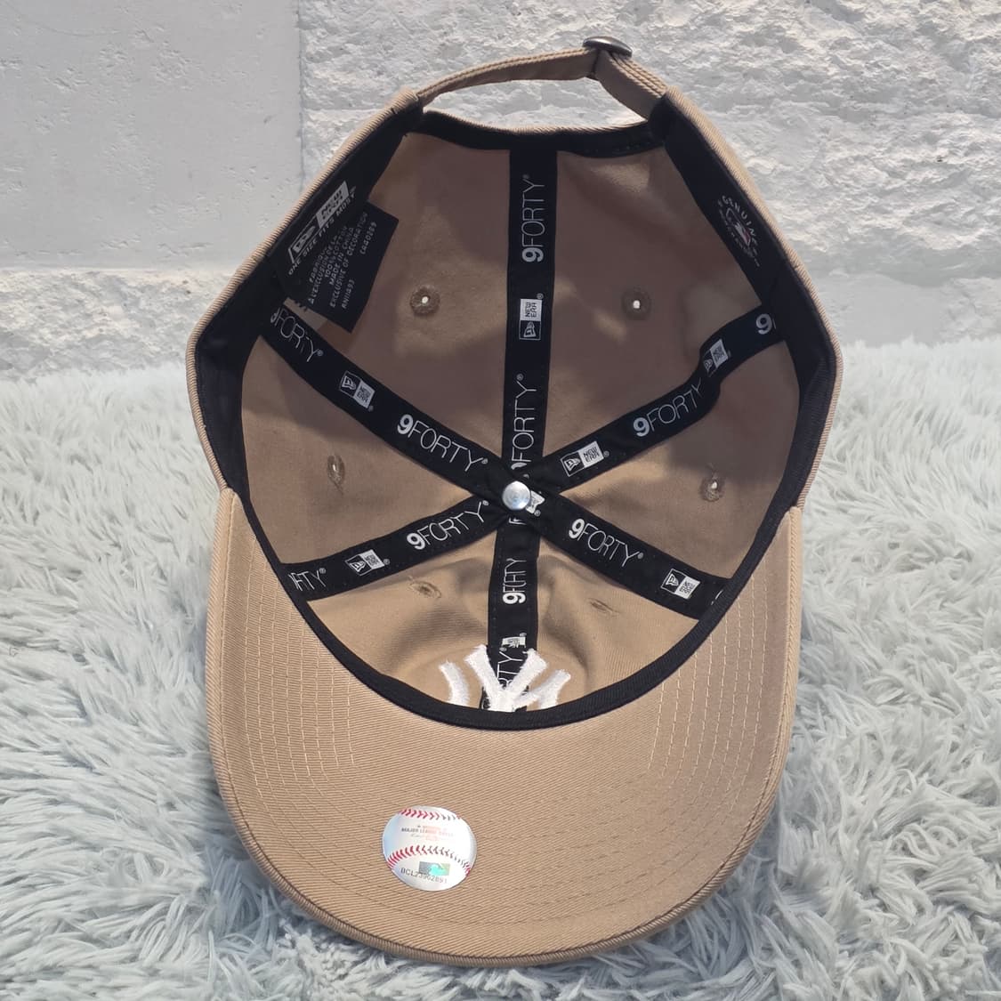 M1-7:뉴에라 9FORTY뉴욕 양키스 베이지 볼캡(FREE 55-59) 상품이미지7