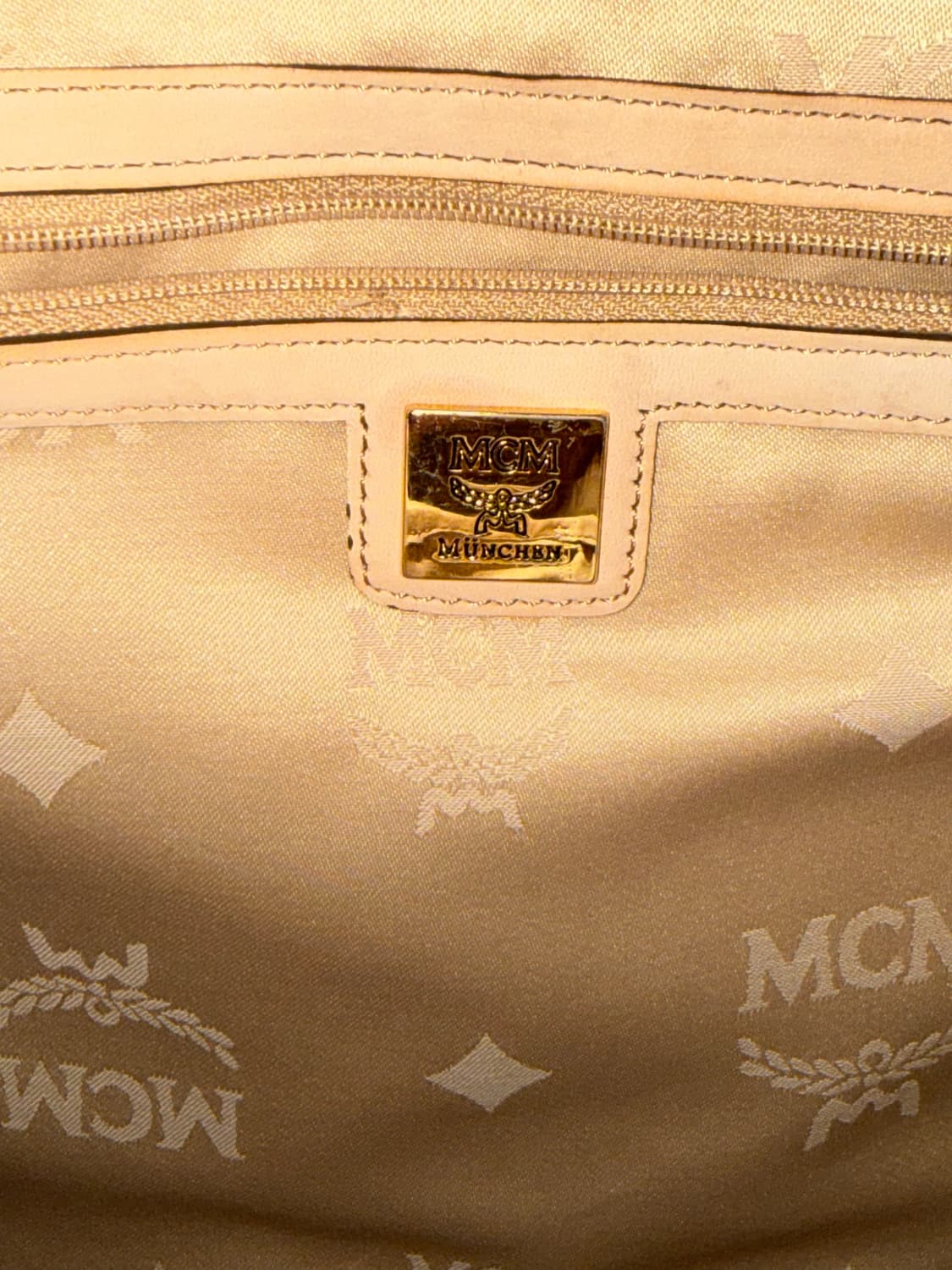 정품 MCM 비세토스 스타크 백팩 베이지 상품이미지7