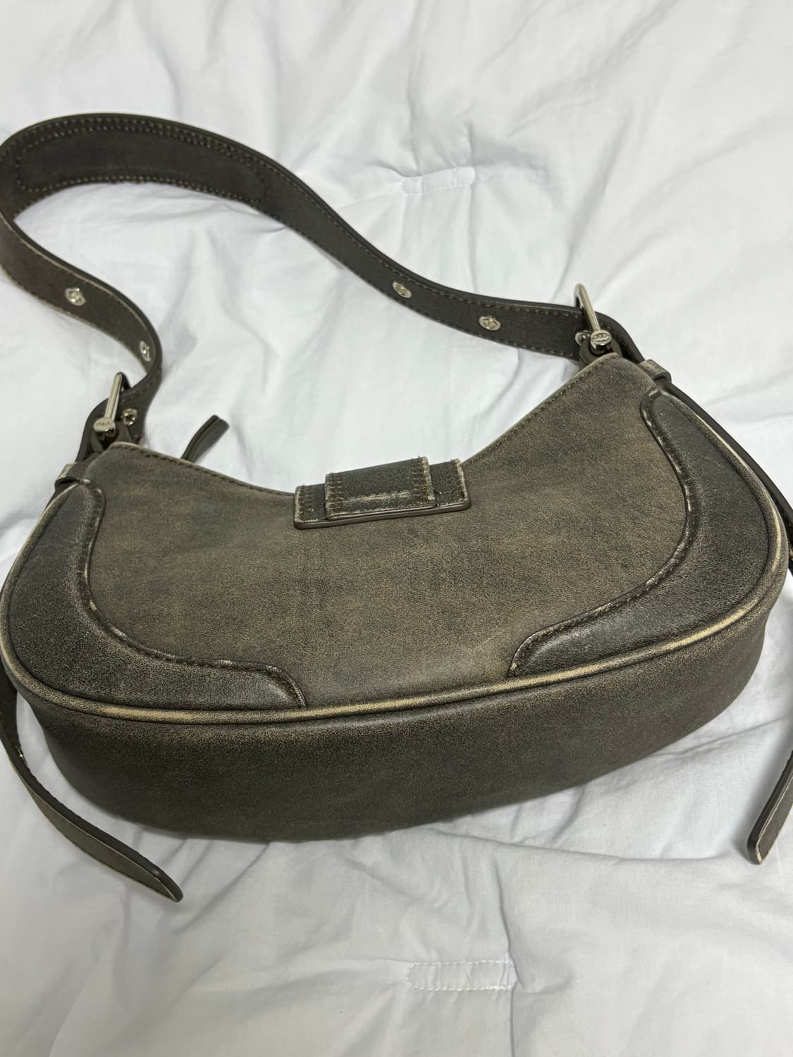 오소이 HOBO BROCLE BAG (vIntage brown) 상품이미지2