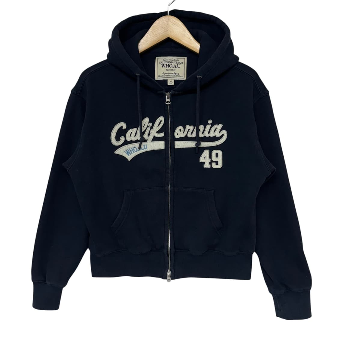 후아유 아치로고 후드집업 상품이미지1