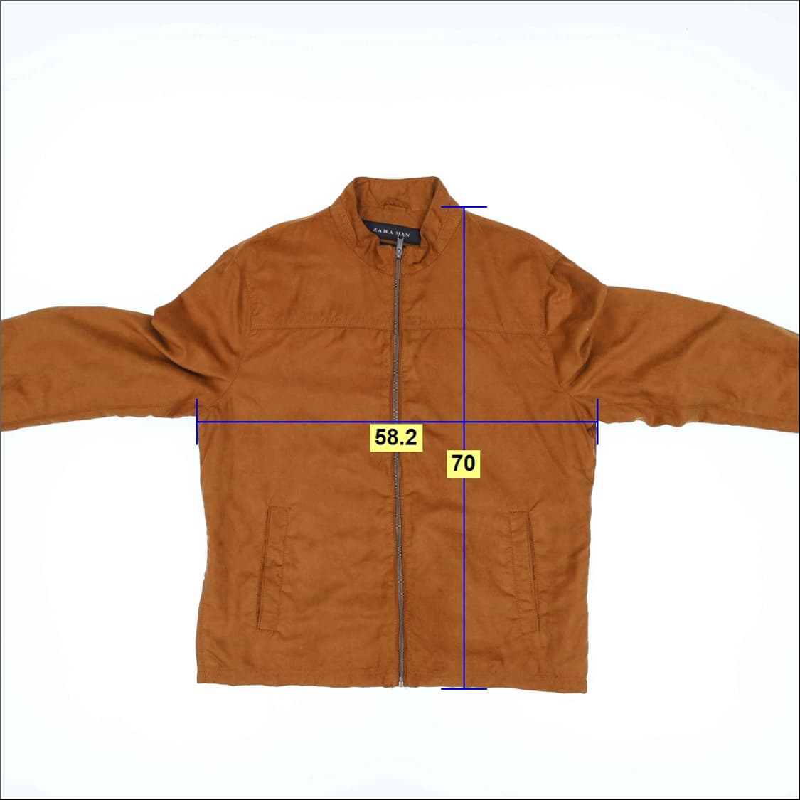 XL 자라맨 스웨이드 자켓 0126H1 상품이미지7