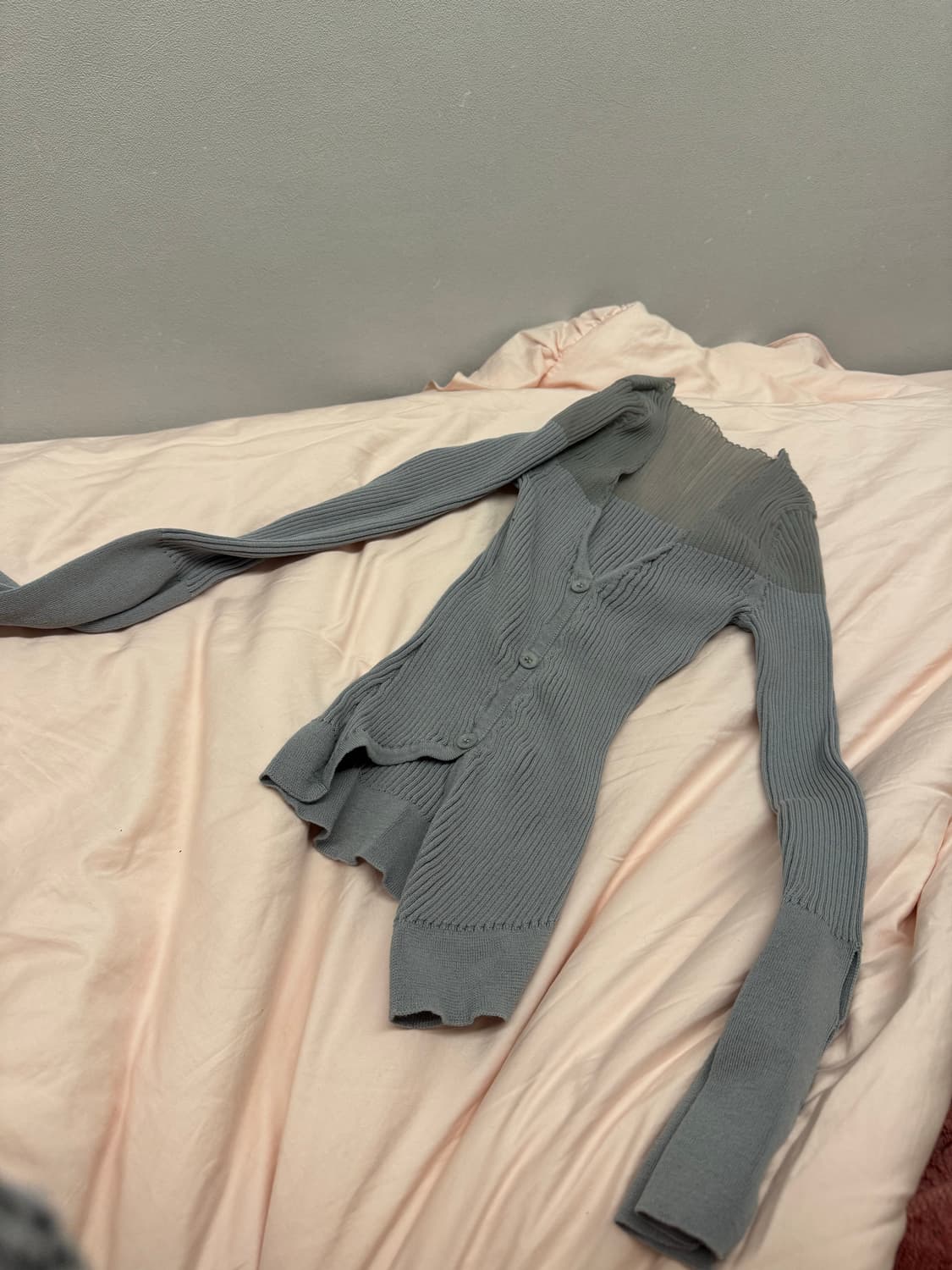 자크뮈스 jacquemus 투명 가디건 36 상품이미지7