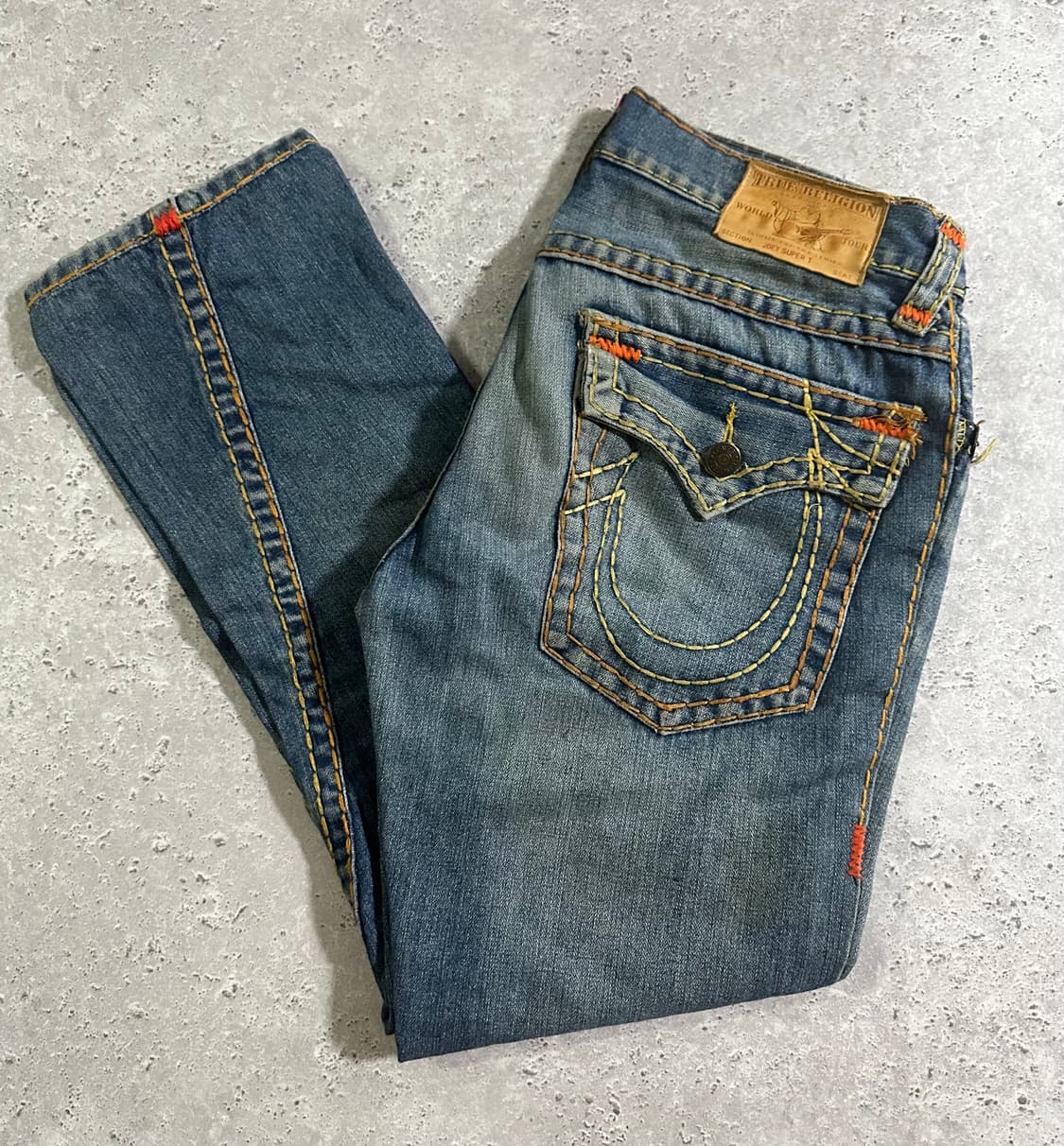 00s TRUE RELIGION 조이 슈퍼 T 데님 팬츠 /710 상품이미지1