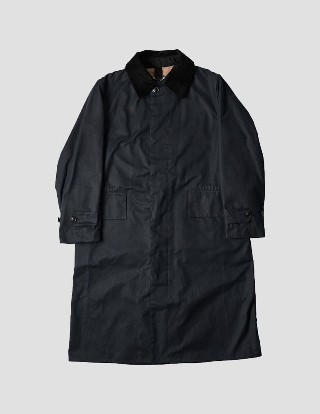 바버 X 마가렛호웰 A73 왁스자켓 네이비 상품이미지4