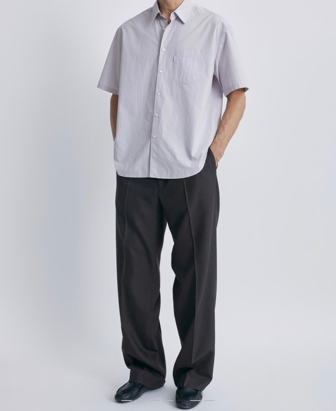 포터리 코튼 타입라이터 컴포트 반팔셔츠 상품이미지2