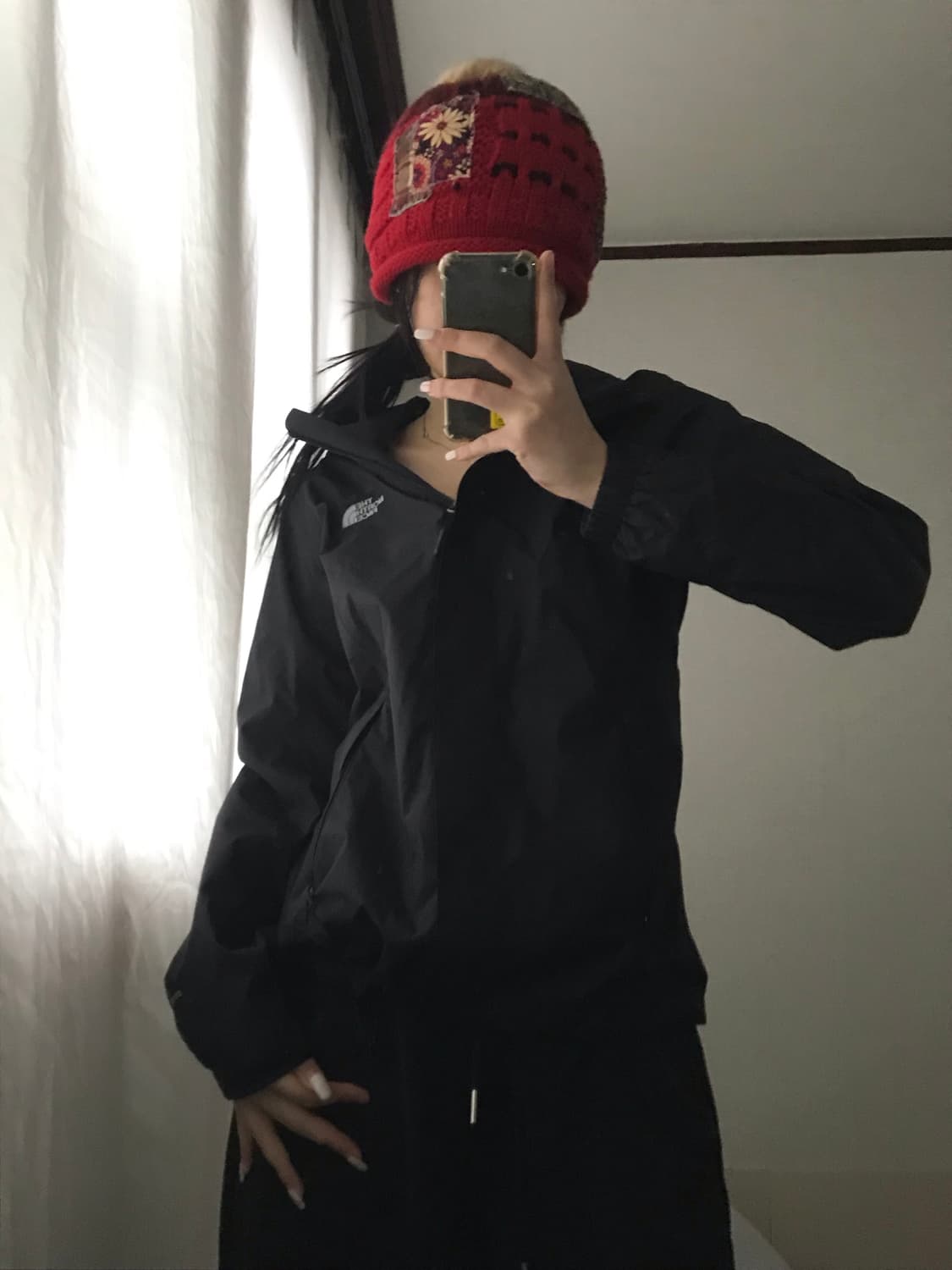 노페 블랙 윈드브레이커 상품이미지7