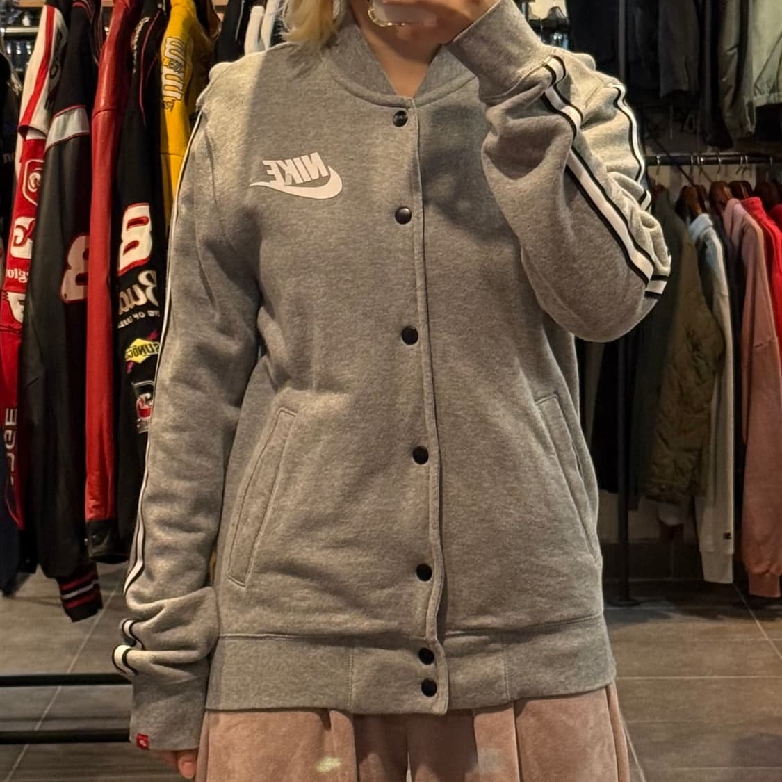 [NO.9]Nike 코튼 블루종 상품이미지2