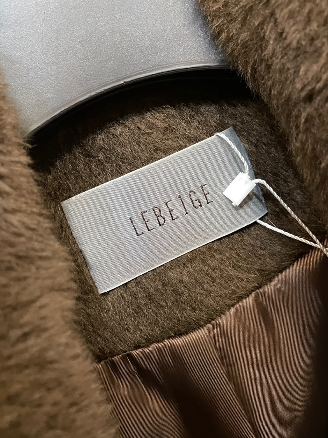 르베이지 알파카 코트 상품이미지6