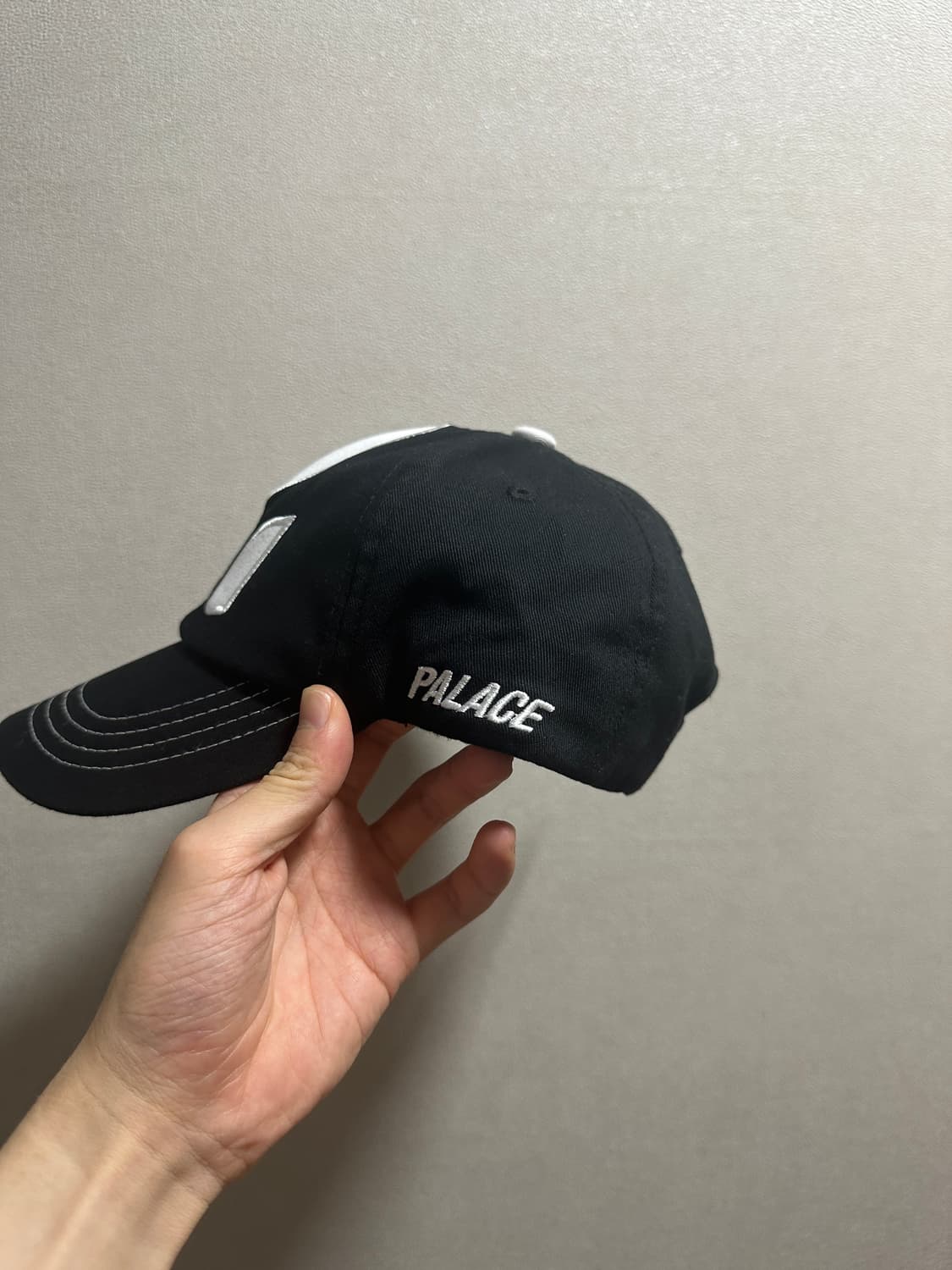 팔라스 음양 6패널 캡 블랙 상품이미지3