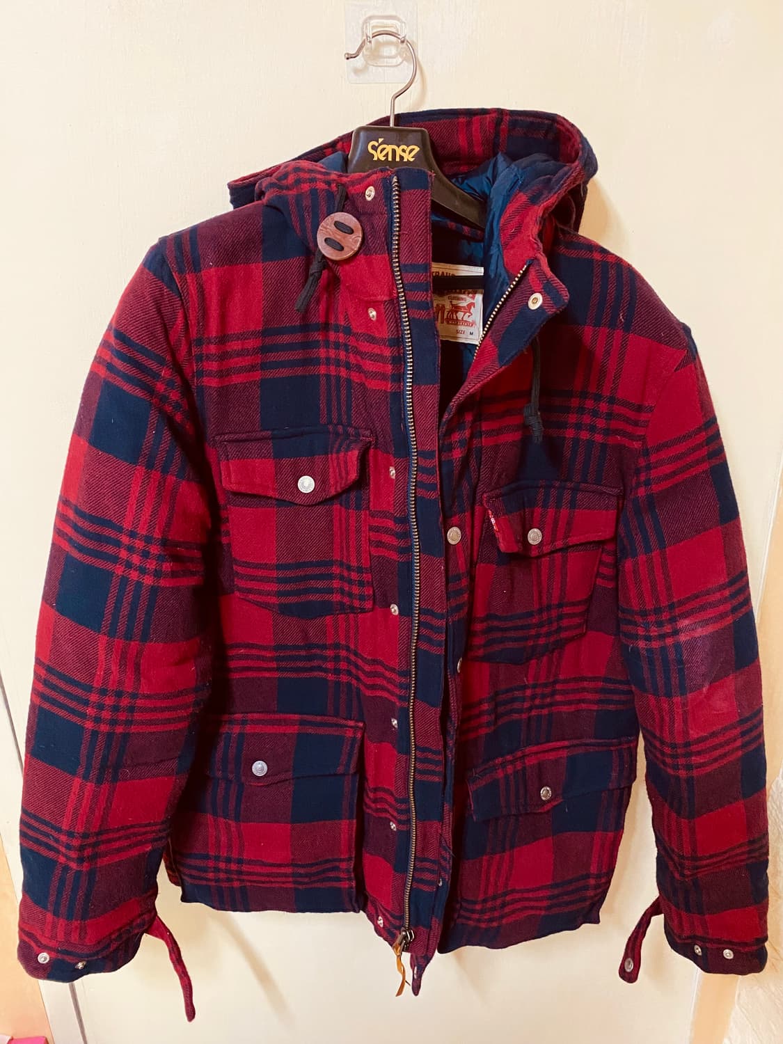 리바이스 덕다운 후드자켓 상품이미지1