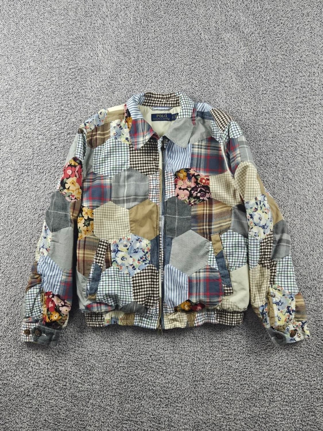 폴로랄프로렌 멀티컬러 패치워크 블루종 자켓 ( S ) / 11254 상품이미지2