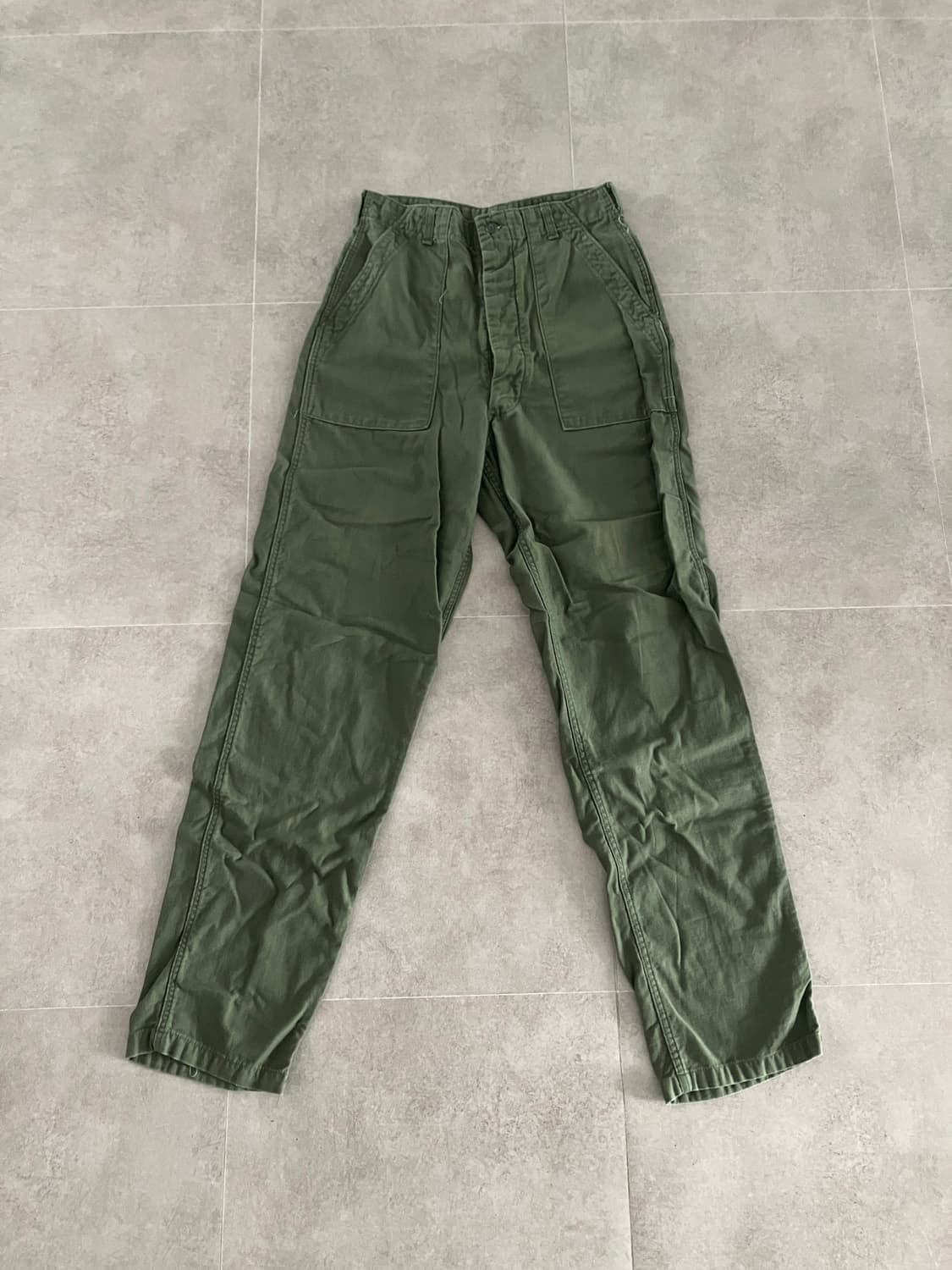 70s us army og107 퍼티그 팬츠 상품이미지1