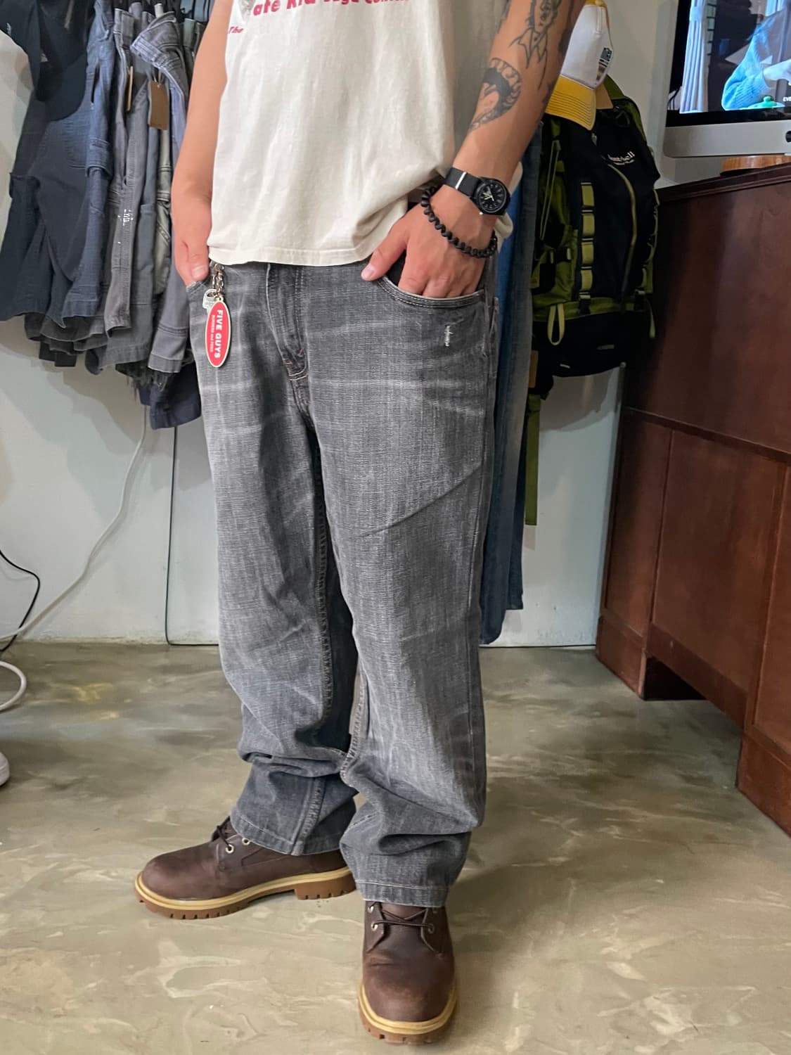 리바이스 569 33x30 블랙데님 상품이미지1