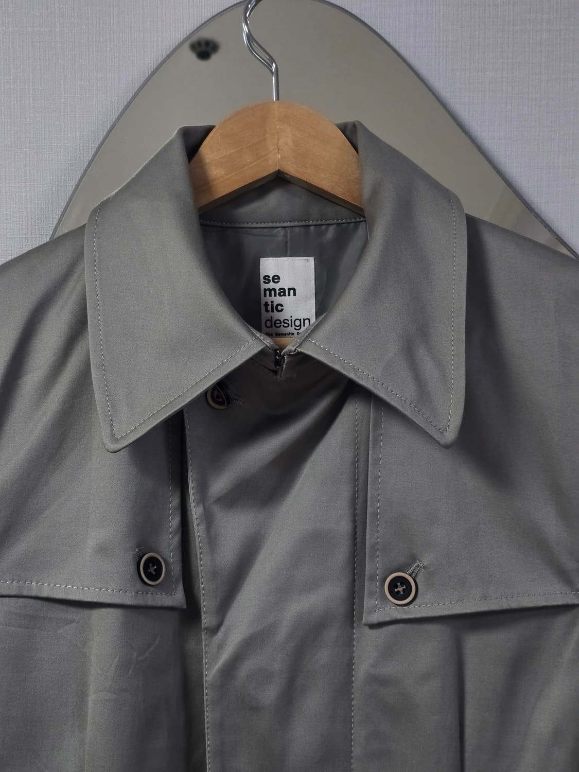세만틱 디자인 필드 자켓 그레이 L 상품이미지1