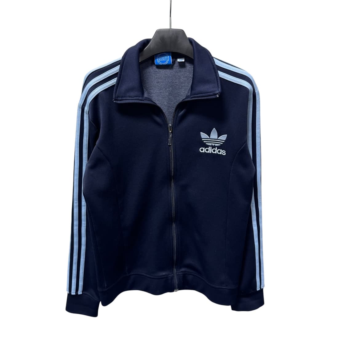 아디다스 소라색 3선 로고 유로파 트랙탑 져지 상품이미지2