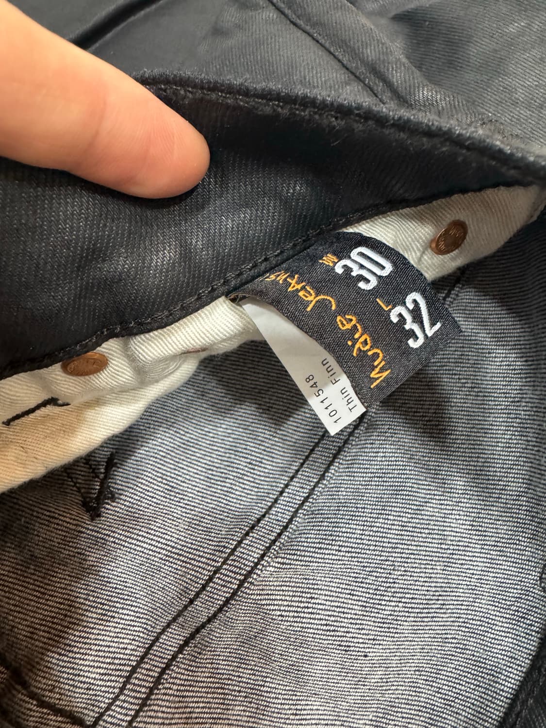 누디진 코팅진 w30 l32 상품이미지3