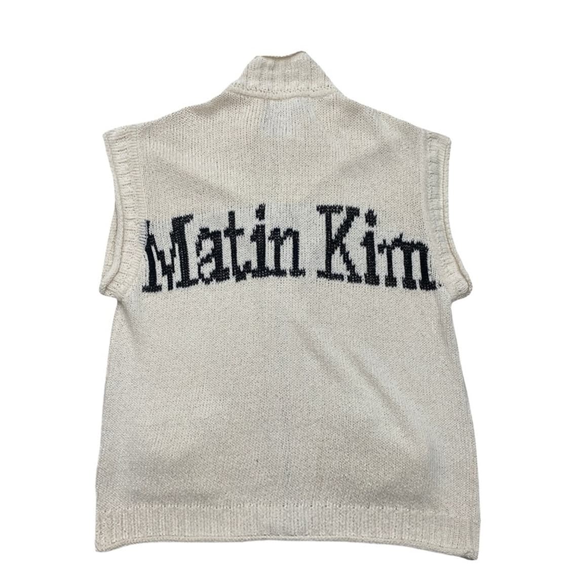 MATIN KIM 니트 베스트 L 상품이미지5
