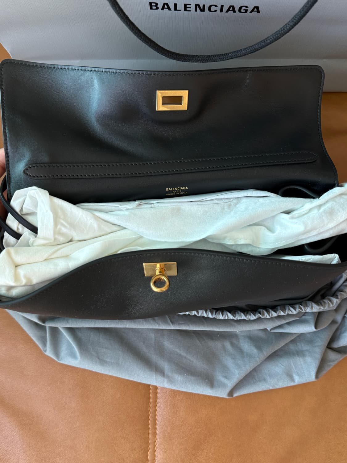 발렌시아가 로데오백 미디엄 블랙 (새상품) 상품이미지2