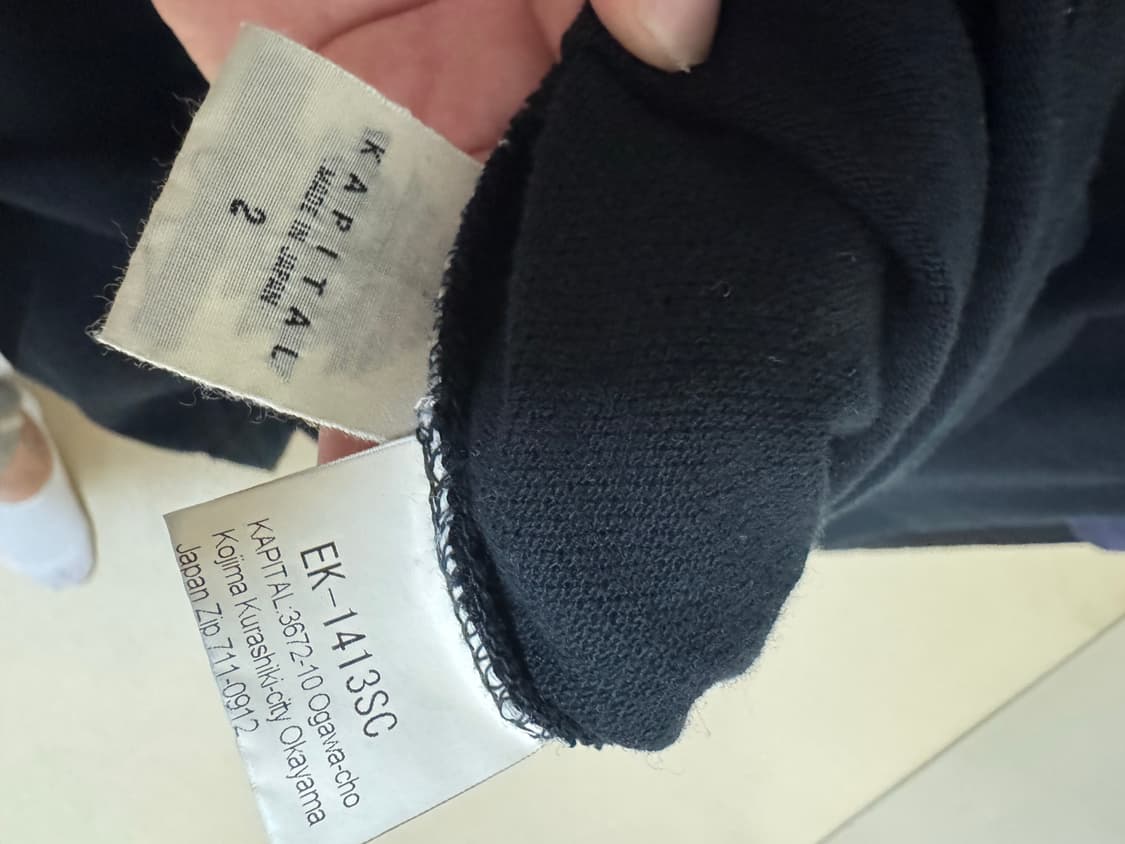 kapital 카노코 박스 폴로 셔츠 상품이미지3