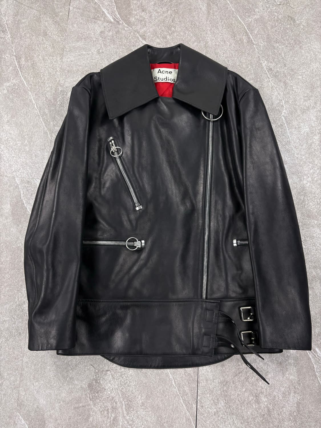 Acne Studios Cow Leather Jacket    상품이미지6