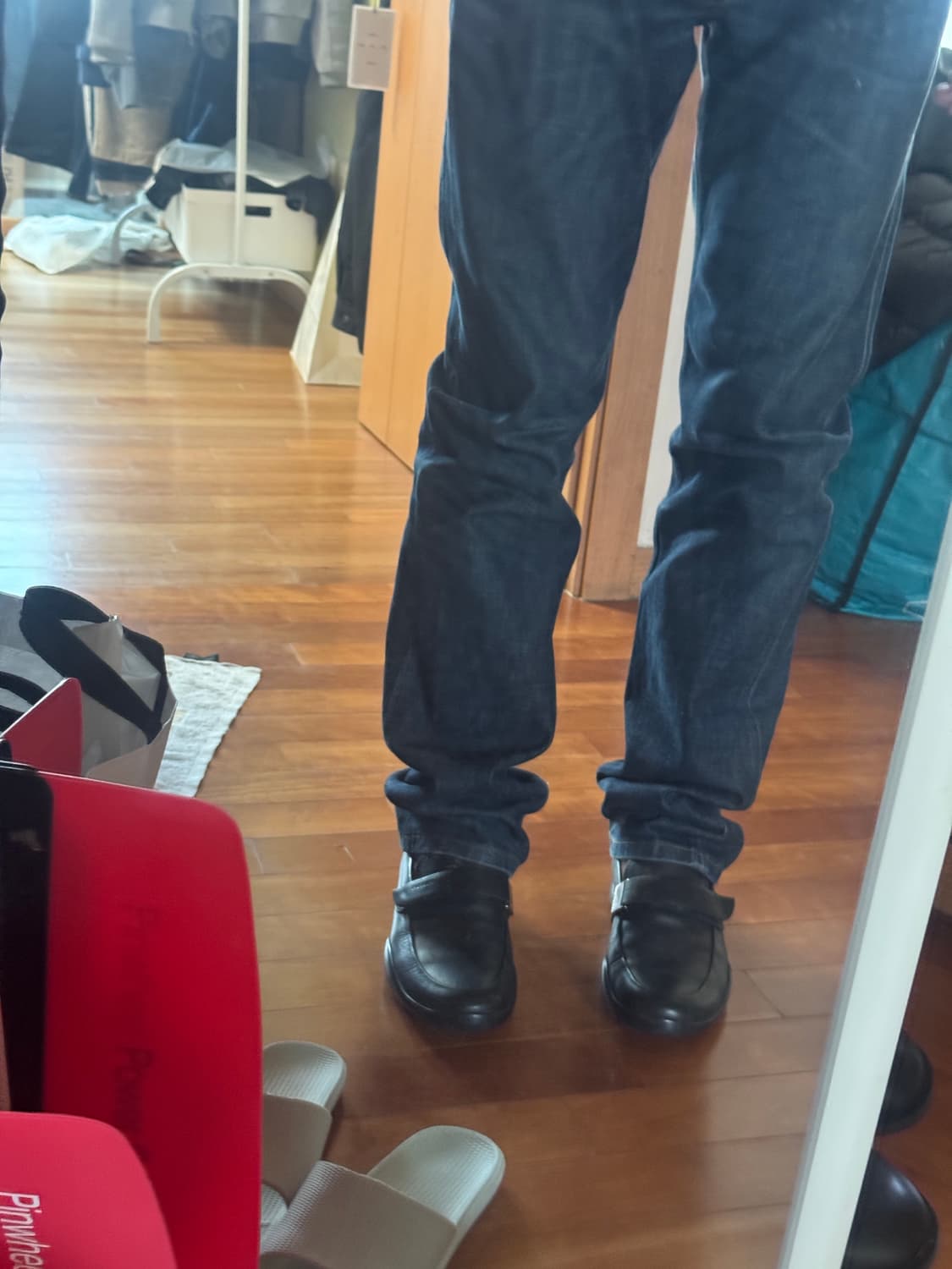 Prada sport upper velcro loafer UK7 상품이미지4