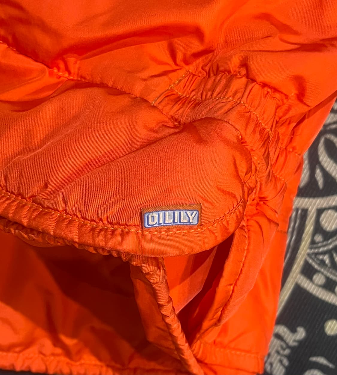 오일릴리 카툰 라이닝 후드 점퍼 상품이미지7