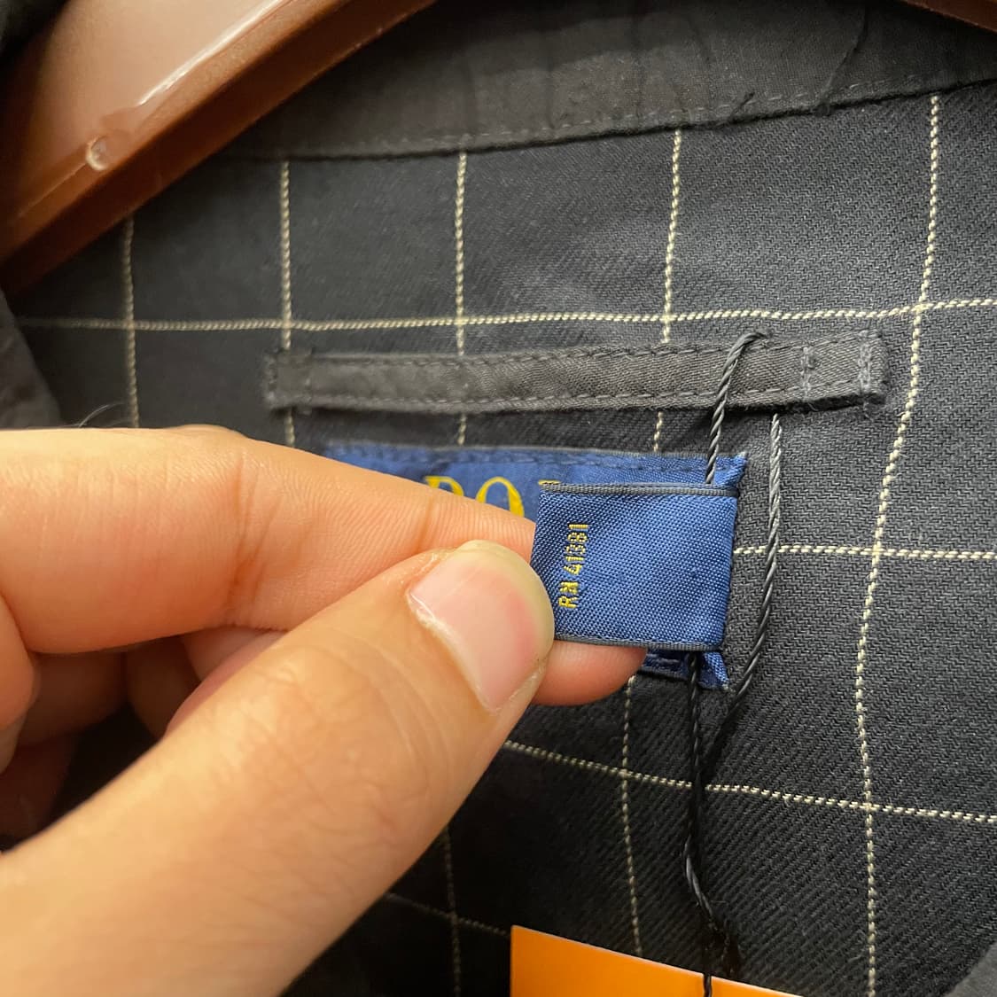 00s 폴로 랄프로렌 체크 라이닝 스윙탑 자켓 컨트리 상품이미지8