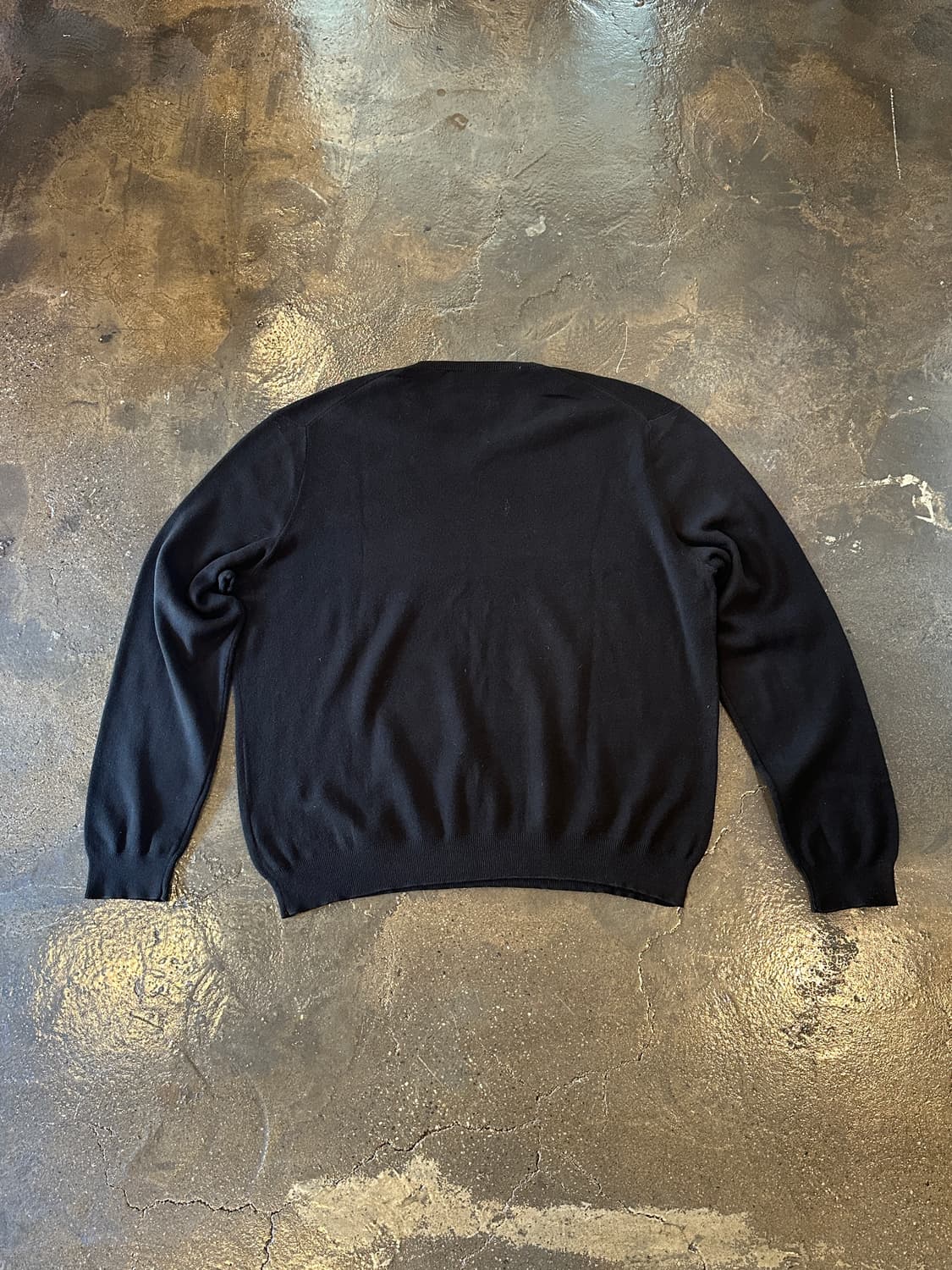 폴로 랄프로렌 블랙 브이넥 니트 XL 상품이미지2