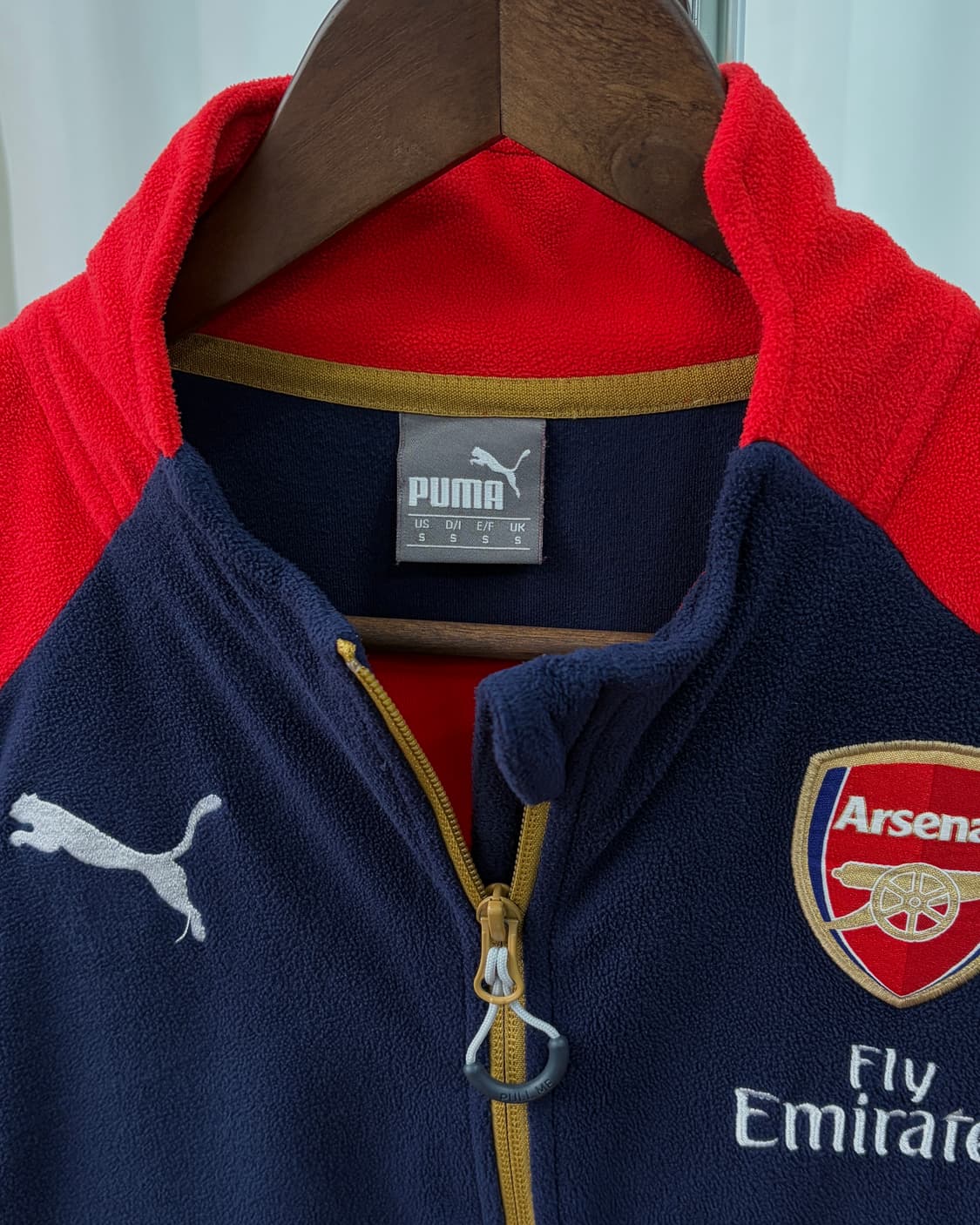 [S-M]푸마 아스널 15-16 트레이닝 플리스 드릴탑 상품이미지7