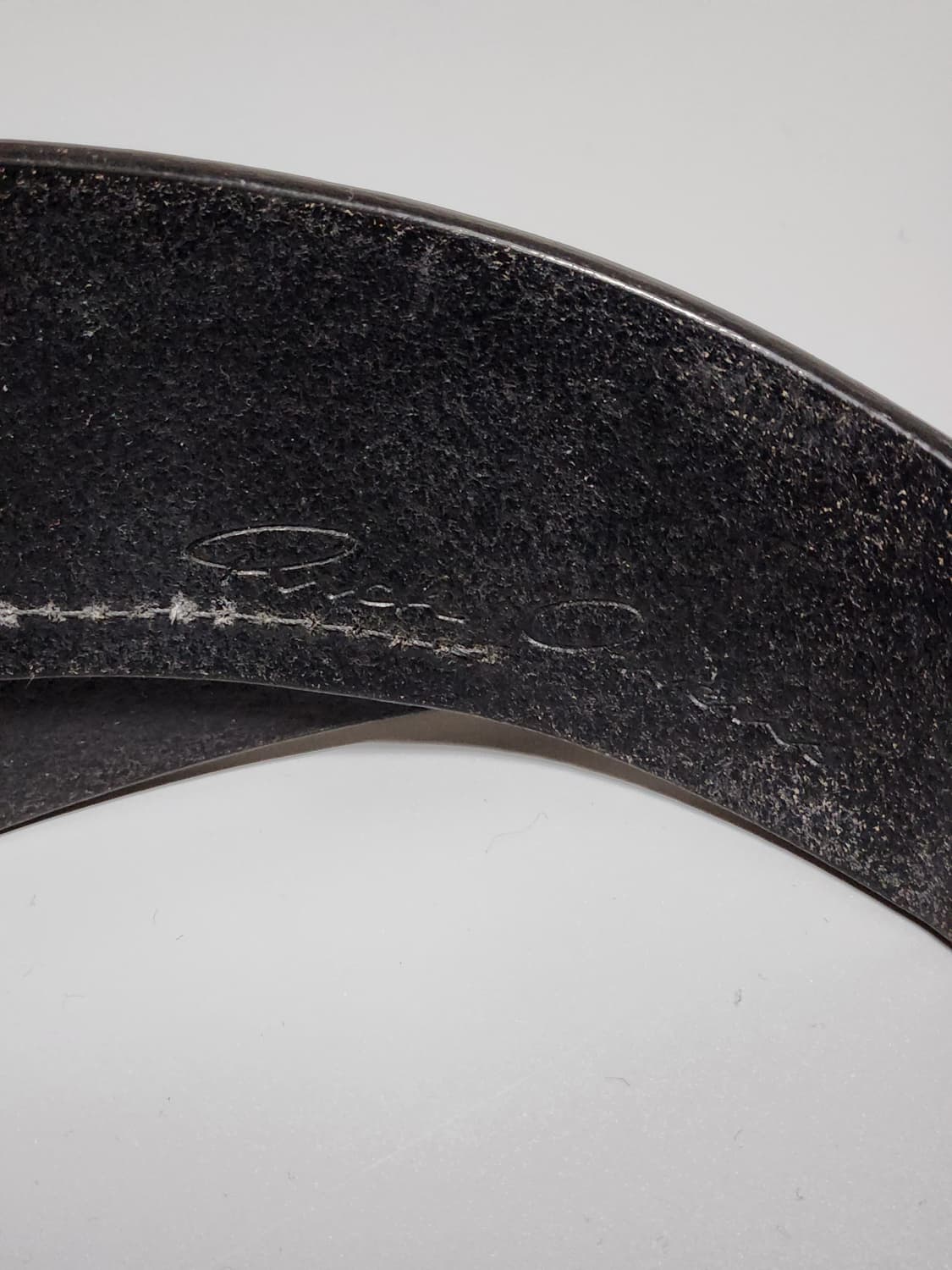 릭오웬스 레더 헤어밴드 상품이미지4