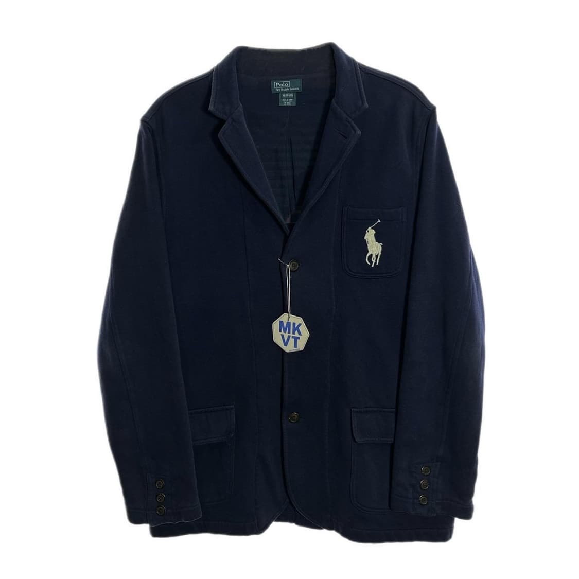 폴로 빅포니 자수 포켓 코튼 싱글 블레이저 상품이미지1