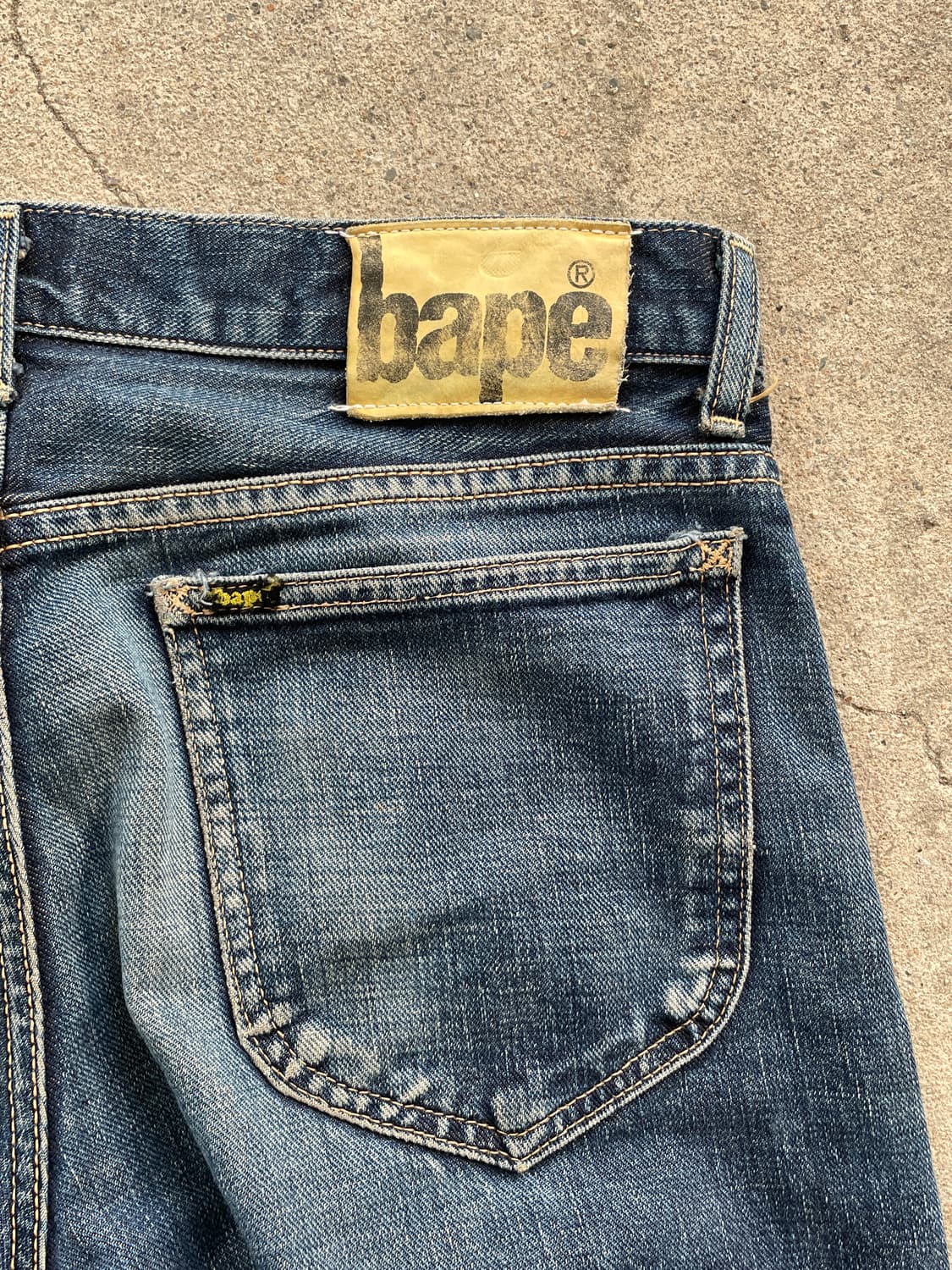 90-00s Bape Selvedge Denim Pants 상품이미지1