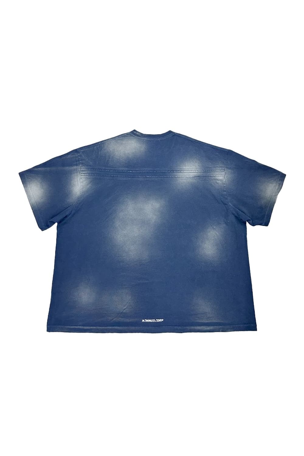 [1] 논노드 백 디테일 티셔츠 - 워시드 네이비 팝니다 상품이미지1