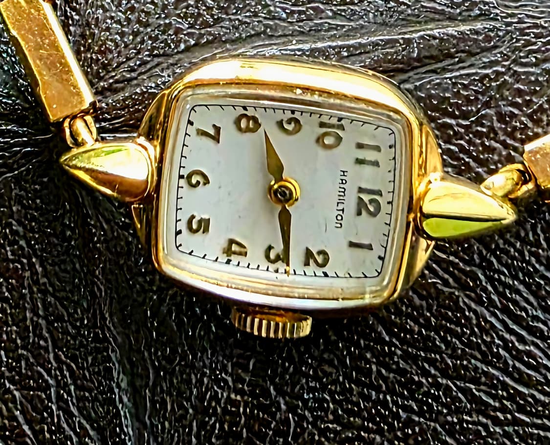 빈티지해밀턴  수동여성 시계분양 합니다. 상품이미지4