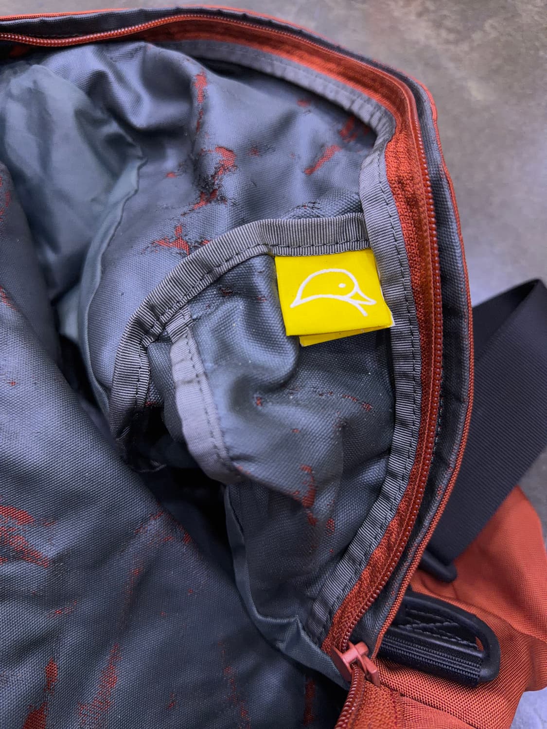 만다리나덕 나일론 멀티 더플 보스턴 숄더백 오렌지 상품이미지9