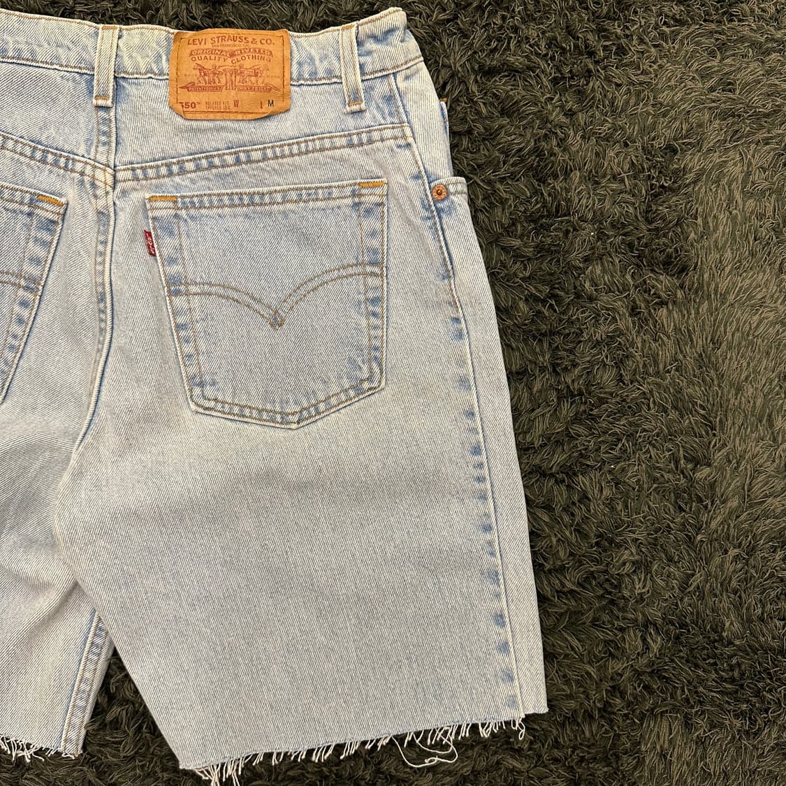 (29inch) 빈티지 리바이스 데님 쇼츠 청 반바지 상품이미지2