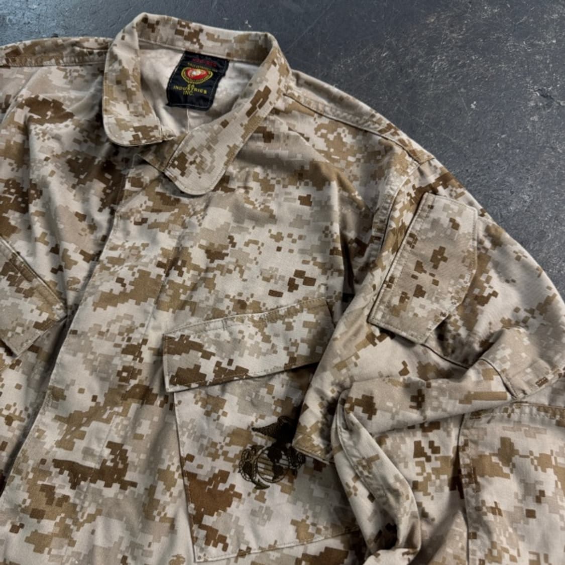 100 미해병대 USMC 데저트 마펫 셔츠  상품이미지2