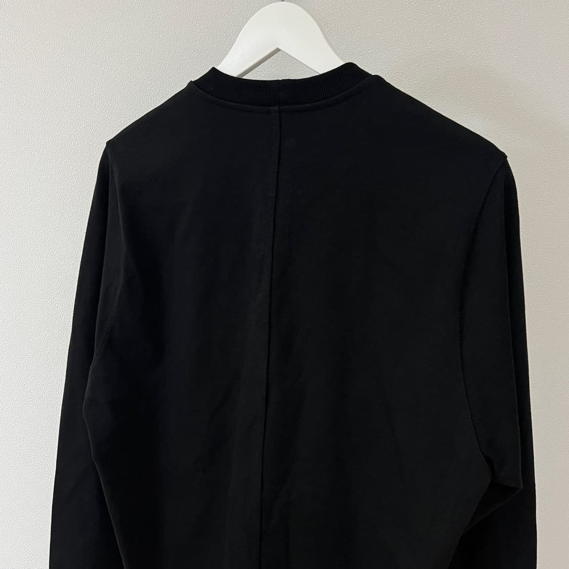 릭오웬스 16SS "CYCLOPS" 헤비 코튼 긴팔 티셔츠 롱슬리브 블랙 상품이미지6