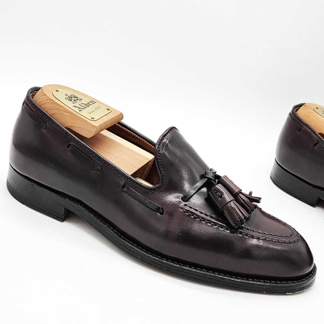 알든 563 테슬 로퍼 코도반 버건디 (7 1/2) 상품이미지6